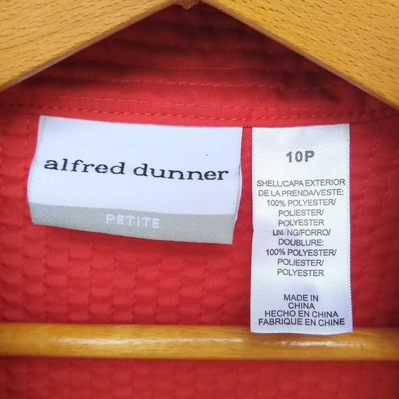 Alfred Dunner Quilted Floral Lightweight Jacket - Picture 4 of 6